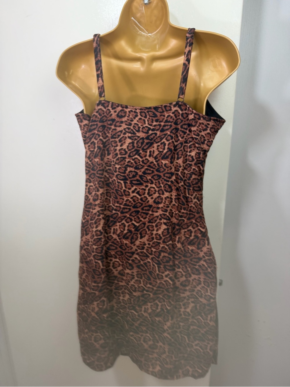 Popilush Bown Shapewear Mesh Tummy Control Adjustable Strap Slip Dress NWT Sz XL - Picture 9 of 16
